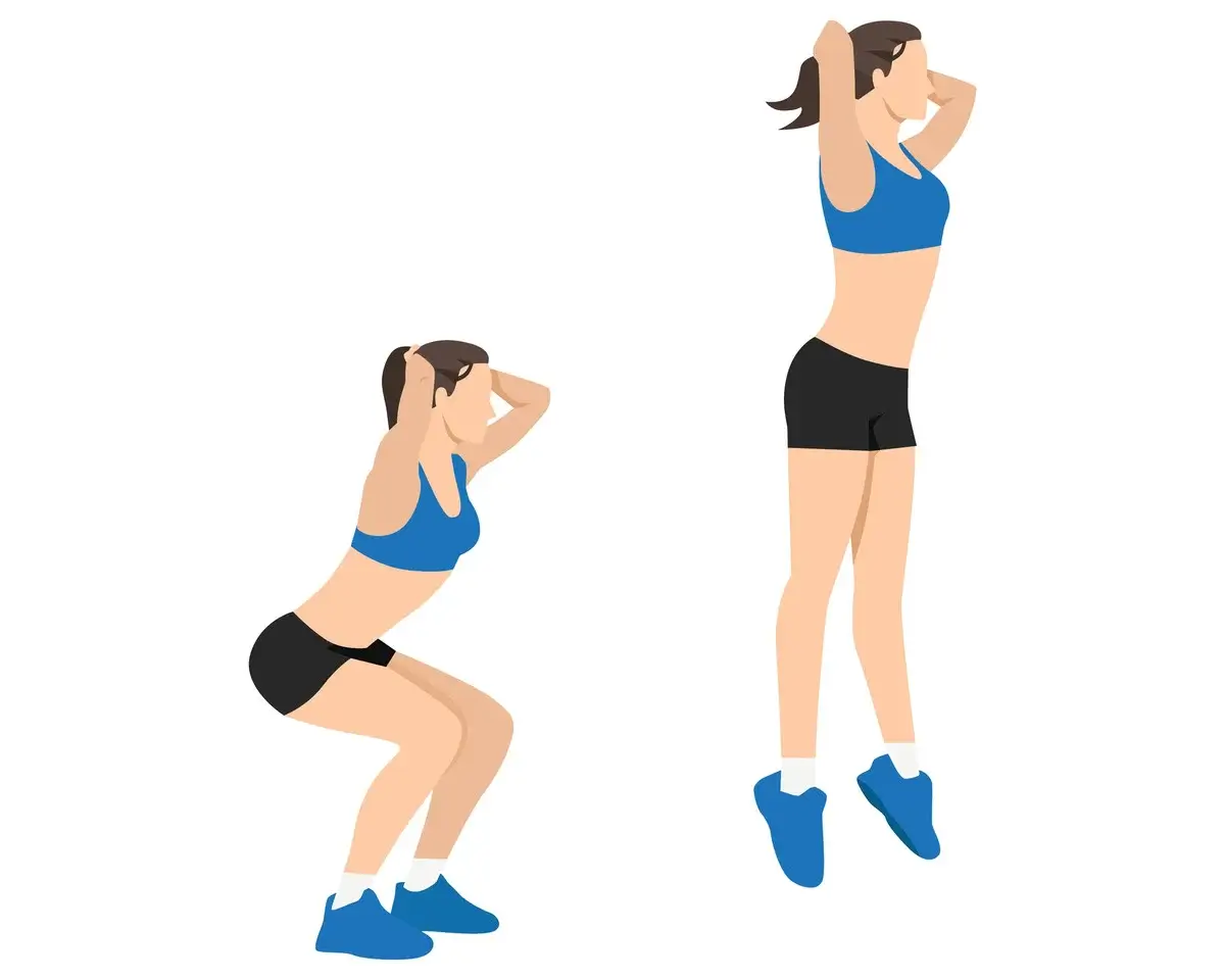 Squat Jumps | https://www.harleystreet.sg/