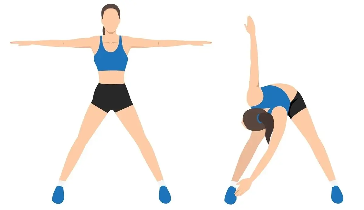 Standing Alternating Toe Touches | https://www.harleystreet.sg/